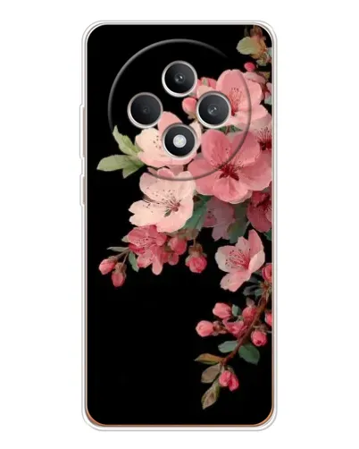 Чехол для OPPO Reno12 FS с картинкой «Розовая ветка сакуры»