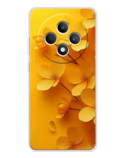 Чохол для OPPO Reno12 FS з картинкою «Золоті пелюстки» Чохол для OPPO Reno12 FS з картинкою «Золоті пелюстки»