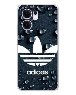 Чехол для OPPO Reno13 F с картинкой «Adidas Trefoil Blue» Чехол для OPPO Reno13 F с картинкой «Adidas Trefoil Blue»