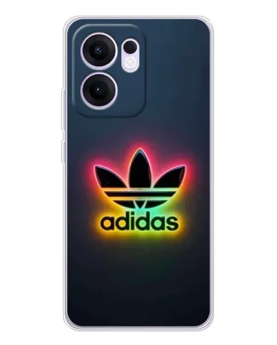 Чехол для OPPO Reno13 F с картинкой «Неоновый Adidas» Чехол для OPPO Reno13 F с картинкой «Неоновый Adidas»
