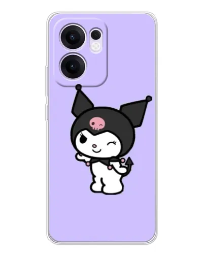 Чехол для OPPO Reno13 F с картинкой «Классическая Kuromi»