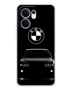 Чехол для OPPO Reno13 F с картинкой «BMW — взгляд из темноты»
