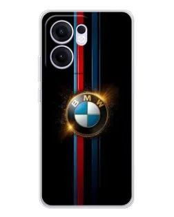 Чехол для OPPO Reno13 F с картинкой «BMW M-Power неон»