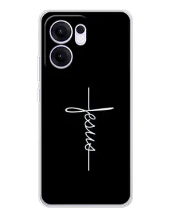 Чехол для OPPO Reno13 F с картинкой «Тонкая линия веры»