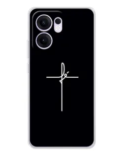 Чохол для OPPO Reno13 F з картинкою «Тонкий хрест»