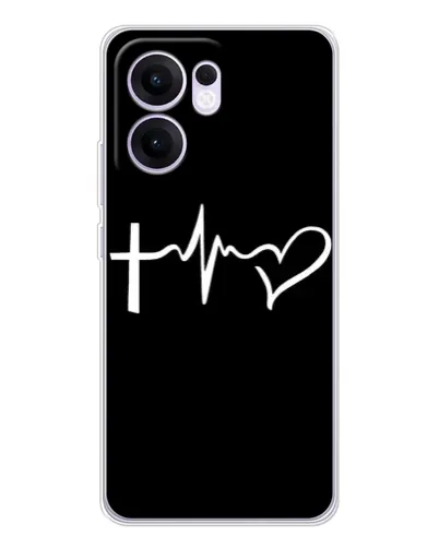 Чохол для OPPO Reno13 F з картинкою «Пульс віри» Чохол для OPPO Reno13 F з картинкою «Пульс віри»