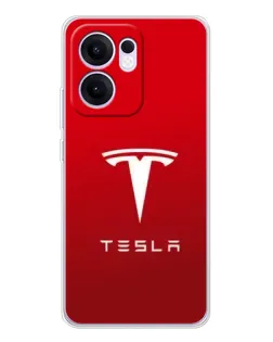 Чехол для OPPO Reno13 F с картинкой «Tesla Red Classic» Чехол для OPPO Reno13 F с картинкой «Tesla Red Classic»