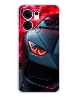 Чехол для OPPO Reno13 F с картинкой «Lamborghini красное сияние» Чехол для OPPO Reno13 F с картинкой «Lamborghini красное сияние»