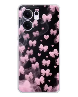 Чехол для OPPO Reno13 F с картинкой «Неоновое кружево» Чехол для OPPO Reno13 F с картинкой «Неоновое кружево»