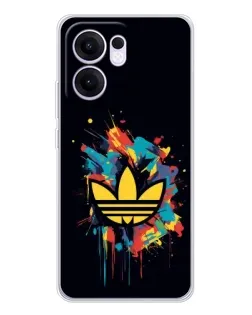 Чехол для OPPO Reno 13 FS 5G с картинкой «Adidas Splash» Чехол для OPPO Reno 13 FS 5G с картинкой «Adidas Splash»