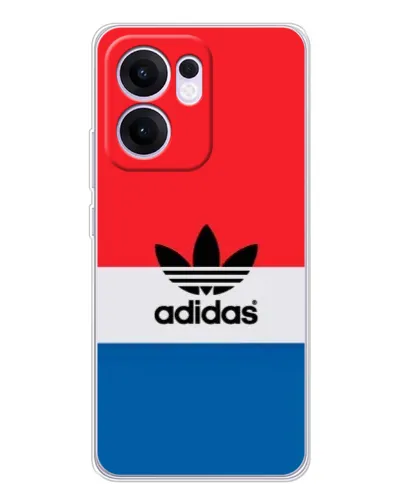 Чехол для OPPO Reno 13 FS 5G с картинкой «Ретро блоки Adidas»