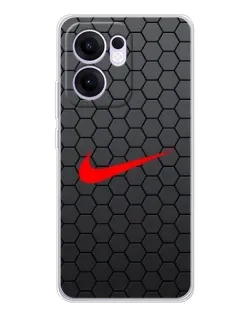 Чехол для OPPO Reno 13 FS 5G с картинкой «Nike — карбоновая сетка» Чехол для OPPO Reno 13 FS 5G с картинкой «Nike — карбоновая сетка»