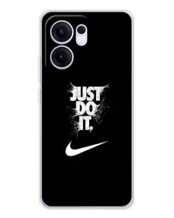 Чохол для OPPO Reno 13 FS 5G з картинкою «Текстовий принт Nike» Чохол для OPPO Reno 13 FS 5G з картинкою «Текстовий принт Nike»