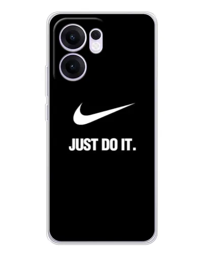 Чехол для OPPO Reno 13 FS 5G с картинкой «Классический принт Nike» Чехол для OPPO Reno 13 FS 5G с картинкой «Классический принт Nike»