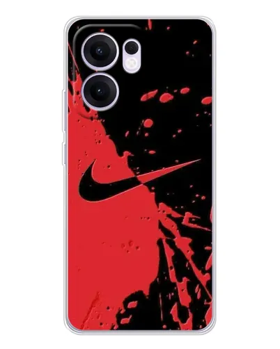 Чохол для OPPO Reno 13 FS 5G з картинкою «Червоні бризки Nike» Чохол для OPPO Reno 13 FS 5G з картинкою «Червоні бризки Nike»