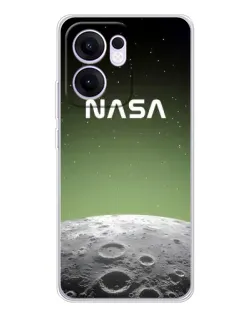 Чехол для OPPO Reno 13 FS 5G с картинкой «NASA — лунный градиент»