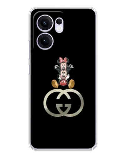 Чохол для OPPO Reno 13 FS 5G з картинкою «Мінні Маус на лого» Чохол для OPPO Reno 13 FS 5G з картинкою «Мінні Маус на лого»