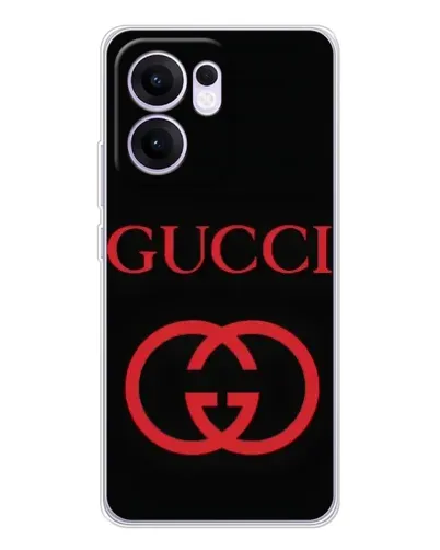 Чохол для OPPO Reno 13 FS 5G з картинкою «Gucci — червоний логотип» Чохол для OPPO Reno 13 FS 5G з картинкою «Gucci — червоний логотип»