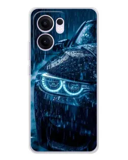 Чехол для OPPO Reno 13 FS 5G с картинкой «BMW под дождем» Чехол для OPPO Reno 13 FS 5G с картинкой «BMW под дождем»
