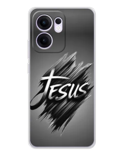 Чехол для OPPO Reno 13 FS 5G с картинкой «Надпись Jesus Graffiti» Чехол для OPPO Reno 13 FS 5G с картинкой «Надпись Jesus Graffiti»