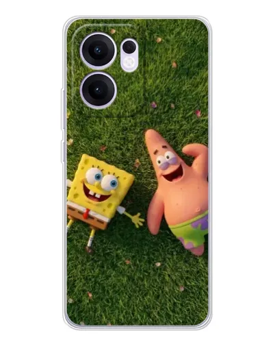 Чехол для OPPO Reno 13 FS 5G с картинкой «Друзья на лужайке» Чехол для OPPO Reno 13 FS 5G с картинкой «Друзья на лужайке»