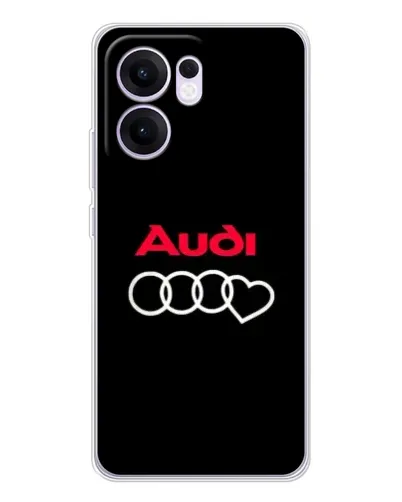 Чохол для OPPO Reno 13 FS 5G з картинкою «Логотип Audi Heart» Чохол для OPPO Reno 13 FS 5G з картинкою «Логотип Audi Heart»