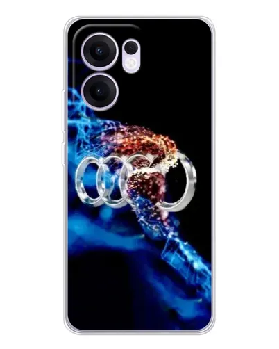 Чохол для OPPO Reno 13 FS 5G з картинкою «Енергія лого Audi» Чохол для OPPO Reno 13 FS 5G з картинкою «Енергія лого Audi»