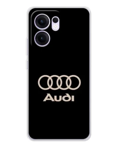 Чохол для OPPO Reno 13 FS 5G з картинкою «Audi — золотий логотип» Чохол для OPPO Reno 13 FS 5G з картинкою «Audi — золотий логотип»