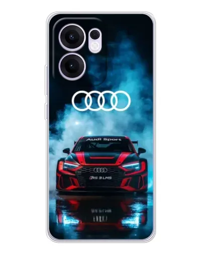 Чохол для OPPO Reno 13 FS 5G з картинкою «Audi Sport — неон» Чохол для OPPO Reno 13 FS 5G з картинкою «Audi Sport — неон»
