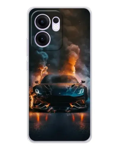 Чехол для OPPO Reno 13 FS 5G с картинкой «Lamborghini дымная эстетика» Чехол для OPPO Reno 13 FS 5G с картинкой «Lamborghini дымная эстетика»