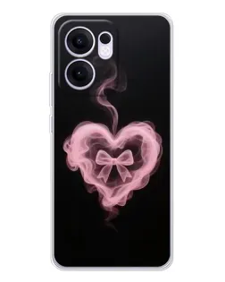 Чохол для OPPO Reno 13 FS 5G з картинкою «Димчасте серце»