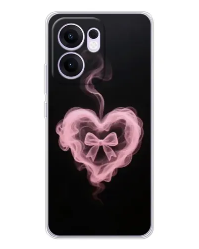 Чохол для OPPO Reno 13 FS 5G з картинкою «Димчасте серце» Чохол для OPPO Reno 13 FS 5G з картинкою «Димчасте серце»