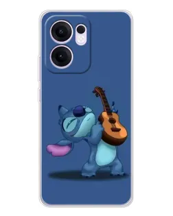 Чехол для OPPO Reno 13 FS 5G с картинкой «Стич с укулеле» Чехол для OPPO Reno 13 FS 5G с картинкой «Стич с укулеле»