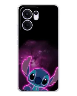 Чехол для OPPO Reno 13 FS 5G с картинкой «Неоновый Stitch» Чехол для OPPO Reno 13 FS 5G с картинкой «Неоновый Stitch»