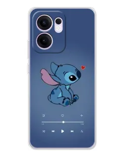 Чехол для OPPO Reno 13 FS 5G с картинкой «Музыкальный Stitch» Чехол для OPPO Reno 13 FS 5G с картинкой «Музыкальный Stitch»