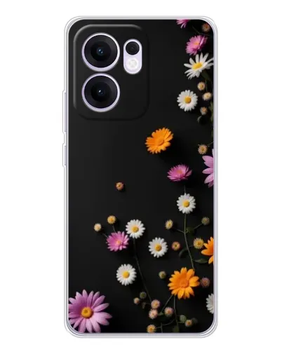Чехол для OPPO Reno 13 FS 5G с картинкой «Цветочная композиция»