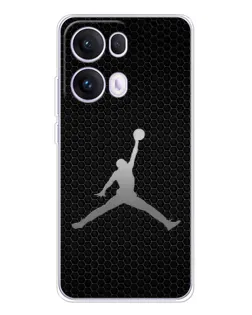 Чехол для OPPO Reno13 Pro с картинкой «Jordan Dark Carbon»