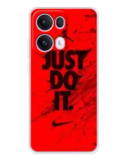 Чехол для OPPO Reno13 Pro с картинкой «Nike Just Do It»