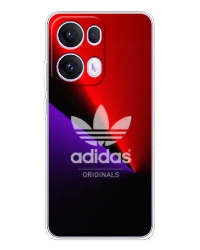 Чехол для OPPO Reno13 Pro с картинкой «Adidas Red Neon» Чехол для OPPO Reno13 Pro с картинкой «Adidas Red Neon»