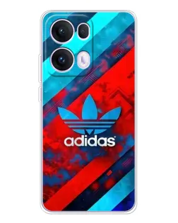 Чехол для OPPO Reno13 Pro с картинкой «Абстракция Adidas» Чехол для OPPO Reno13 Pro с картинкой «Абстракция Adidas»