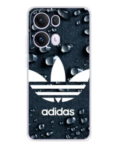 Чехол для OPPO Reno13 Pro с картинкой «Adidas Trefoil Blue» Чехол для OPPO Reno13 Pro с картинкой «Adidas Trefoil Blue»