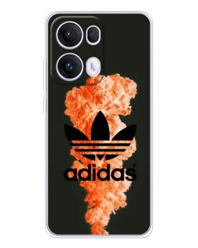 Чехол для OPPO Reno13 Pro с картинкой «Оранжевый дым Adidas» Чехол для OPPO Reno13 Pro с картинкой «Оранжевый дым Adidas»