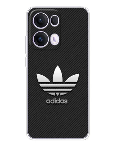 Чехол для OPPO Reno13 Pro с картинкой «Adidas Карбоновая текстура» Чехол для OPPO Reno13 Pro с картинкой «Adidas Карбоновая текстура»
