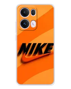 Чехол для OPPO Reno13 Pro с картинкой «Оранжевый драйв Nike» Чехол для OPPO Reno13 Pro с картинкой «Оранжевый драйв Nike»