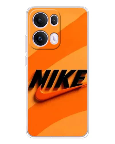 Чехол для OPPO Reno13 Pro с картинкой «Оранжевый драйв Nike» Чехол для OPPO Reno13 Pro с картинкой «Оранжевый драйв Nike»