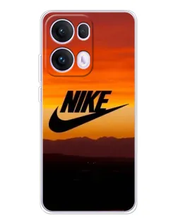 Чехол для OPPO Reno13 Pro с картинкой «Nike — вечерний горизонт»