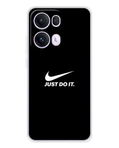 Чехол для OPPO Reno13 Pro с картинкой «Минимализм от Nike» Чехол для OPPO Reno13 Pro с картинкой «Минимализм от Nike»
