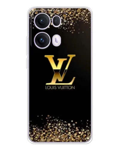 Чехол для OPPO Reno13 Pro с картинкой «LV — золотые искры»