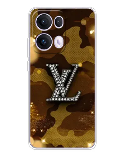 Чехол для OPPO Reno13 Pro с картинкой «Камуфляжный Louis Vuitton»