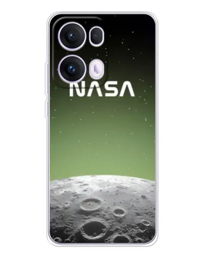 Чехол для OPPO Reno13 Pro с картинкой «NASA — лунный градиент» Чехол для OPPO Reno13 Pro с картинкой «NASA — лунный градиент»